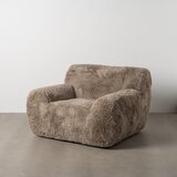 Ixia Rjav fotelj Teddy – | Shoptok.si
