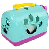Plišana panda u transportnom koferu - tirkizni kofer | shoptok.hr