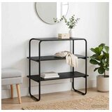 vidaXL Konzolna stolica Crni hrast 100 x 41 x 75 cm Konstruirano drvo - Crni hrast 100 x 41 x 75 cm | shoptok.hr