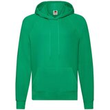 Fruit Of The Loom Zielona bluza męska z kapturem Lightweight Hooded Sweat cene