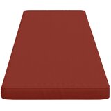  Jastučić za klupu - 1 dio VUGHT 100% poliester Crvena - Crvena (melange) 180 x 50 cm 1 | shoptok.hr