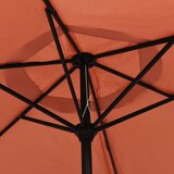  Vrtni suncobran s metalnim stupom 300 cm terakota | shoptok.hr