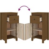  Komoda smeđa boja meda 40x35x80 cm od masivne borovine | shoptok.hr