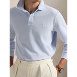 Polo Ralph Lauren Majica svijetloplava / bijela | shoptok.hr