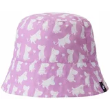Reima Dvostranski otroški klobuk Moomin Svalka roza barva