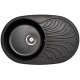 Metalac granitna sudopera xVenera Plus 780x500 Crna | Eponuda.com