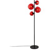 Opviq Podna lampa Benek-20-15-14511, 35x35x165 cm, IP20, Crno-crvena | Eponuda.ba