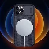 Nillkin Maska za iPhone 13 Pro CamShield Pro Magnetic crna Cene