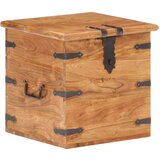 vidaXL Škrinja od masivnog bagremovog drva 40 x 40 x 40 cm | shoptok.hr