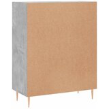  Komoda siva boja betona 69,5x34x90 cm od konstruiranog drva Slike