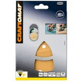 CRAFTOMAT Listovi za brusilicu BFCC (D x Š: 102 x 62 mm, Granulacija: 80, 10 Kom.) Cijene