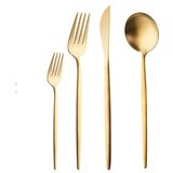  Garnitura escajga 24/1 zlatna+ poklon 6 viljuškica Abert 929432bk | ePonuda.com