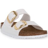 Birkenstock Natikači ARIZONA WHITE PATENT BIG BUCK CAL S Bela | Shoptok.si