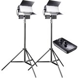 Walimex Pro Sirius 160 LED 65W Daylight 2-Pack with Tripods | shoptok.hr