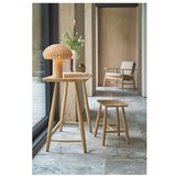 Villa Collection LED namizna svetilka v naravni barvi s senčnikom iz ratana (višina 32 cm) – | Shoptok.si