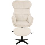 Modern Living Set S Foteljem Tabbe, Bež, Žamet | Shoptok.si