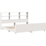  Okvir kreveta bez madraca bijeli 180x200 cm od masivne borovine | shoptok.hr