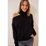 Happiness İstanbul Sweater - Black - Oversize Cene