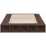  Okvir za krevet smeđi hrast 120x190 cm konstruirano drvo | shoptok.hr