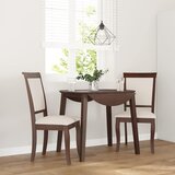 Maison Chic Jedilni stoli - Vzorci stoli z blazinami 2 kosa Brown Solid Wood Rubber A1480, (22031167) | Shoptok.si