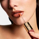 Dolce &amp;amp; Gabbana Make It Double! Lip Tint &amp;amp; Gloss Duo dugotrajni ruž i sjajilo za usne 2 u 1 nijansa 01 Orange Squeeze - Warm Nude &amp;amp; Orange Shimmer 2x2 m Slike