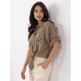 Italy Moda Shirt-DHJ-KS-8595-1.66-dark beige | shoptok.hr