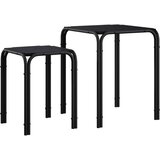  Bocni stol Crni hrast 41 x 40 x 50 cm Konstruirano drvo | shoptok.hr