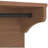 vidaXL Stenski obešalnik za plašče "SANDNES" 87x30x42 cm les borovega | Shoptok.si