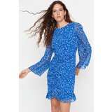 Trendyol Dress - Blue - Bodycon Cene