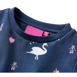  Dječja haljina s dugim rukavima modra 104 | shoptok.hr