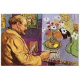  Slika - Painting by Henri Matisse (colour lithograph) 90x60 Na talijanskom platnu | shoptok.hr