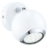 Eglo bimeda reflektor/1, led, gu10, 1x3w, 240lm, bijela/krom | shoptok.hr