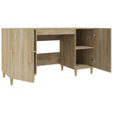  Radni stol boja hrasta sonome 140x50x75 cm konstruirano drvo | shoptok.hr