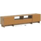  5-dijelni LED TV ormarić Hrast artisan Konstruirano drvo | shoptok.hr