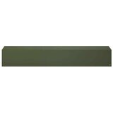 Profil za rubove vrta 2 kom. 100 x 20 x 15 cm Čelik - Maslinastozelena 100 x 20 x 15 cm 2 | shoptok.hr