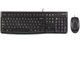  USB tastatura + miš, crna, YU font, Logitech MK120 Cene