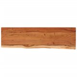 Maison Chic Stenska polica - Viseča Polica 60x20x2,5 cm pravokotna akacija naraven rob, (21793343) Cene