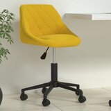  Okretna uredska stolica boja senfa baršunasta | shoptok.hr