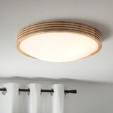 Brilagi LED plafonsko svetlo CARVALHO MODERN SLIM 2xE27/60W/230V prečnik 37,5 cm hrast | Eponuda.com