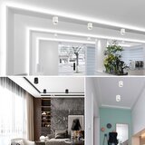 Venisymlis Bel Nastavljiv Reflektor Za Površinsko Montažo 7W Led Downlight Stropna Svetilka Nastavljiv Kot Stropa, (22068145) | Shoptok.si