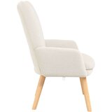  Fotelja Krema 63 x 67 x 94 cm Vuna i Plywood | shoptok.hr