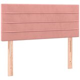 Box spring krevet s madracem ružičasti 100x200 cm baršunasti | shoptok.hr