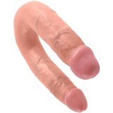 King Cock dvojni dildo (srednji) - naravni | Shoptok.si