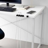 YAMAZAKI Crni metalni uredski organizatori u setu 5 kom za kablove Smart – | shoptok.hr