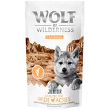 Wolf of Wilderness 100 g Training "Explore" Snack po posebnoj cijeni! - JUNIOR: Wide Acres - piletina