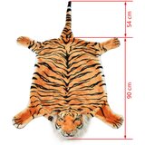  Tepih Tigar od Pliša 144 cm Smeđi | shoptok.hr