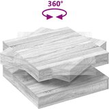  Klub stolić rotirajući za 360 stupnjeva sivi Sonoma 70x70x34,5 cm | shoptok.hr