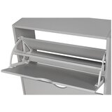 Bonami Essentials Sivi preklopni ormarić za cipele 50x82x24 cm Stelo – | shoptok.hr