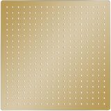  Glava za tuš od nehrđajućeg čelika 50 x 50 cm četvrtasta zlatna | shoptok.hr
