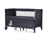 Chipolino putni krevetić s pomičnom stranicom Relax - Anthracite | shoptok.hr